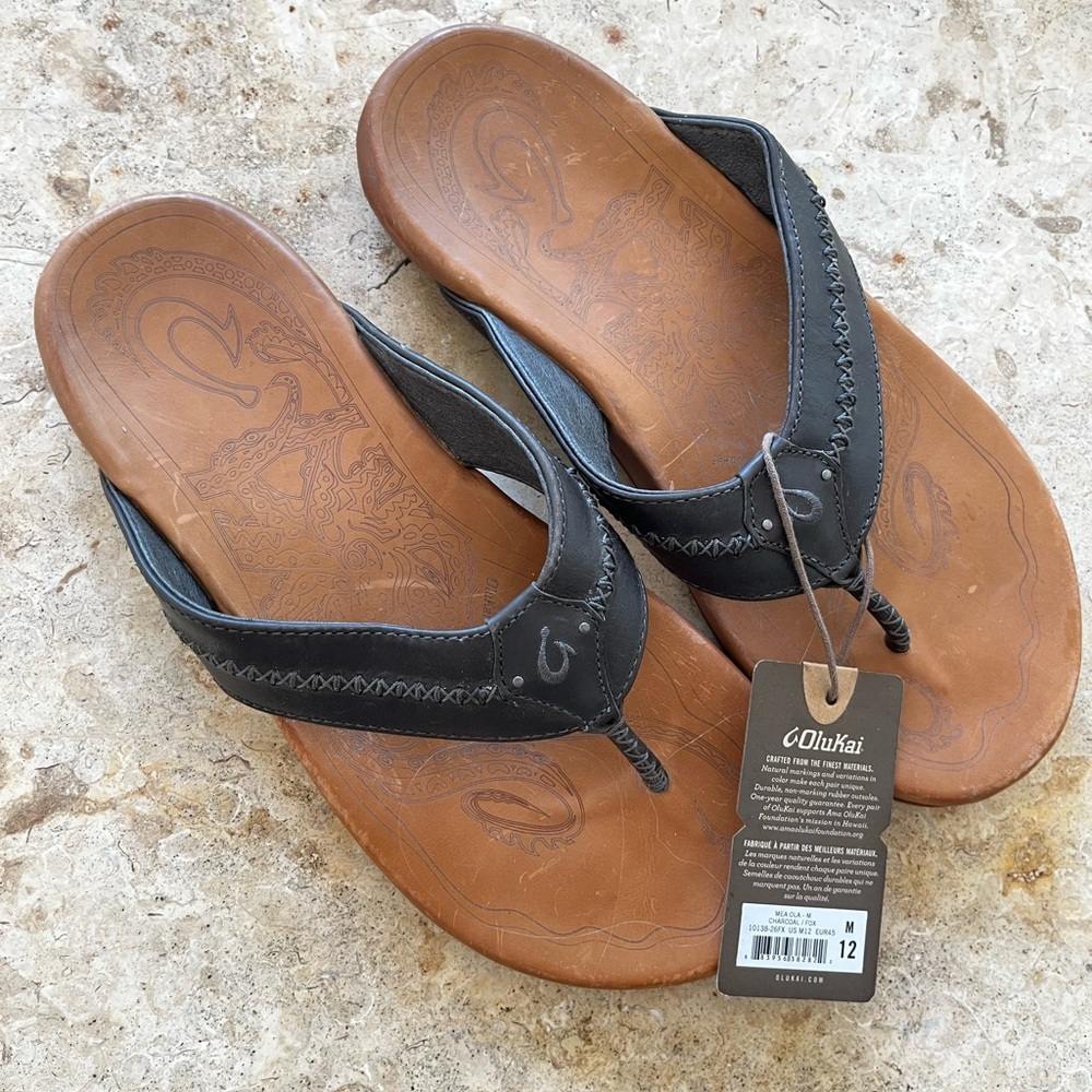 Olukai Mens Sandal - Size 12 NWT